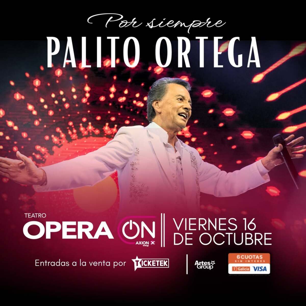 Palito Ortega En Teatro Opera